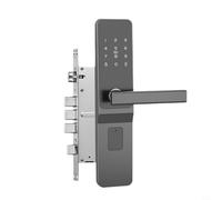 EffiFish Verrou de porte électronique intelligent, avec mot de passe, système de sécurité antivol à distance, accès à l'application de carte IC pour hôtel appartement (modèle antivol)