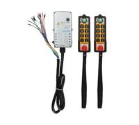 EffiFish YU-8+ Télécommande industrielle pour grue électrique de levage électrique, émetteur sans fil 800 MHz avec arrêt, résistant à l'huile (AC 380 V)