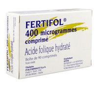 Effik Fertifol 400mcg 90 Comprimés