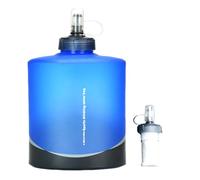 Effondrement des bouteilles d'eau - Filtre à eau de gravité de randonnée Principe de sac pliable d'adsorption de charge pour voyager, marcher et camper