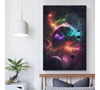 Effondrement des planètes, grandes images murales pour salon, chambre à coucher, 20 x 30 cm