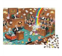 Effondrement du procès en Cour d'assises Puzzle en Bois Imperméable DIY Puzzles De 1000 Pièces pour Adultes Cadeaux Impossible Jeux De Stimulants