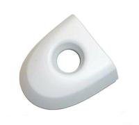 EfforPrac Pièce de rechange directe pour rosace OEM 806441KK0D Blanc | Ajustement précis pour porte avant gauche, matériau ABS blanc, remplace les couvercles cassés, facile à installer