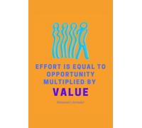 Effort is...: A notebook to record the awakening of one's own responsibility. or for giving the someone who you love and you wish well