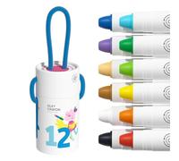 Effortless Drawing: Kids Crayons boast a dense and pliable texture powered by a composite wax core, providing smooth application on paper to encourage engaging and frustration-free drawing experiences