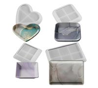 Effortless Release: Use this versatile silicone mold to create coasters