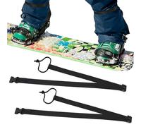 Effortless skiTransport: Featuring a Removable Shoulder Strap and Compact Storage Design, This skicarrier Strap simplifies skitransportation by reducing Bulk and Enhancing Portability, Making it PE