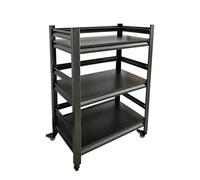 Effortsaving Étagères De Rangement De Cuisine,Étagère De Rangement Ouverte Multifonction,pour La Cuisine Le Garage Et Le sous-Sol(Size:60cmX40cmX80cm)