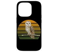 Effraie des Clochers Biologiste Ornithologue Nature Oiseau Coque pour iPhone 14 Pro