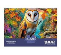 Effraie des clochers Puzzle 1000 Piece pour Adultes, Puzzle Difficile Jeu D'adresse pour Toute La Famille 52x38cm/1000pcs