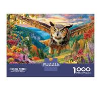 Effraie des clochers Puzzle 1000 Pièces pour Adultes Et Enfants, Difficile Puzzles, Activité Familiale Captivante,Jeu De Défi Intellectuel 70x50cm/1000pcs