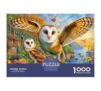 Effraie des clochers Puzzle 1000 Pièces pour Adults Et Enfants, Jeu De Défi Intellectuel Puzzles70x50cm/1000pcs