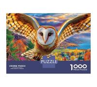 Effraie des clochers Puzzle 1000 Pièces pour Adults Et Enfants, Jeu De Défi Intellectuel Puzzles70x50cm/1000pcs