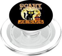Effrayant est la Vie sans Jésus PopSockets PopGrip pour MagSafe