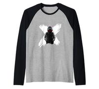 Effrayant Stranger Yeux du Diable Manche Raglan