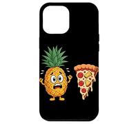 Effrayé Ananas Pizza Tranche Pizzas Coque pour iPhone 12 Pro Max