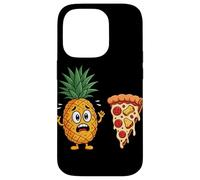 Effrayé Ananas Pizza Tranche Pizzas Coque pour iPhone 14 Pro
