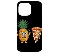 Effrayé Ananas Pizza Tranche Pizzas Coque pour iPhone 14 Pro Max