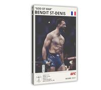 efhavce Benoit Saint Denis UFC Poster sur toile pour salon, chambre à coucher 20 x 30 cm