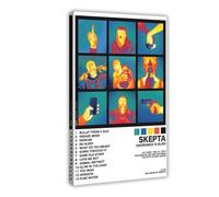 efhavce Skepta Poster sur toile Ignorance Is Bliss pour décoration de chambre à coucher, bureau, chambre, cadeau 20 x 30 cm