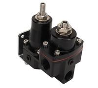 EFI to Carb Fuel Pressure Regulator, Universal Fit Dual Stage Fuel Regulator 13220 Métal High Performance Tourning Duty pour l'EFI à la Conversion du Carburateur