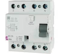 Disjoncteur différentiel 4P 40A 0,03A ASTI EFI6-P4 002061662