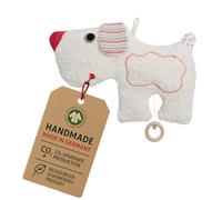 Efie Boîte à musique bio pour chien - 100 % coton (kbA), rembourrage en laine vierge (kbT) - fabriquée à la main en Allemagne - Certifié GOTS - Durable - Mélodie (si vous savez combien d'étoiles sont