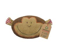 Efie Coussin chauffant bio en grain d'épeautre - Singe - Culture biologique contrôlée (biologique) - Fabriqué en Allemagne - Certifié GOTS