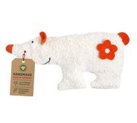Efie Grain - Coussin chauffant Ours Polaire, Matériau en épeautre biologique 100% fabriqué en Allemagne, depuis 60 ans