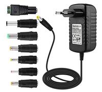 EFISH DC 12V 3A 36W Netzteil,Netzstecker für 12V Kleine elektronische Geräte,CCTV-Kamera,WLAN-Router,Hub,LED-Streifen,Telekom,Speedport,Scanner,Schalter,Türklingel+7 Verschiedene DC-Stecker