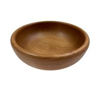 EFO Bol à Fruits et Salade Décoratif - Bol en Bois Rustique élégant - Taille 18cm