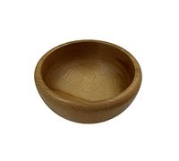 EFO Bol de Service en Bois Bol à Fruits Décoratif Bol à Salade Alimentaire Bol à Snack en Bois Naturel Bol en Bois Rustique élégant - Taille 12 cm