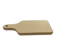 efo Planche à Découper en Bois avec Poignée (taille 22x9.5x1.5cm) Convient à Tous les Types de Couteaux de Cuisine Excellente Alternative pour Plateau de Service et Plateau à Fromage