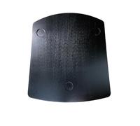 efo Planche coulissante en bois pour Thermomix TM5 et TM6 - Poignées pratiques et coussinets supplémentaires pour faciliter le glissement - Accessoires Thermomix en bois de qualité supérieure (noir)