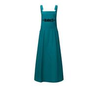 EFOFEI Robe sans Manches Femme avec Bretelles Longue Robe Maxi Sportive en Coton Axée sur La Mode Active Bleu Vert XXL
