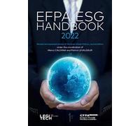 EFPA ESG Handbook 2022 Revised and expanded version of the book "Green Ethica" , second edition 2022 - Marco Caldana - Legitech - broché - Etude