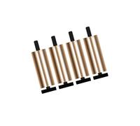 EFRJUWI 4 pièces Pieds de Meubles canapé Pied Support réglable en Hauteur for for Table Bureaux Meuble TV bibliothèques pour Le Cadre Central(Gold 10cm)