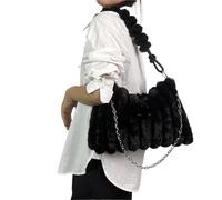 EFRJUWI Grand sac fourre-tout for femme avec bandoulière/portable à main, extérieur doux rayé, confortable for les voyages, un usage quotidien Pour automne hiver(Color4)