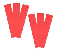 EFRJUWI Jeu De Marqueurs De Ligne De Cour en PVC, 6 Pièces, Plat | Marqueurs de points imperméables, lignes de limites de sport, aides à l'entraînement, Tennis, basket-ball, Football