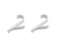 EFRJUWI Lot de 2 à 6 cintres for sèche-serviettes, crochets multi-usages for radiateur, porte-manteaux, porte-écharpes, crochet de salle de bain(2pcs)