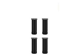 EFRJUWI Pieds de Table, canapé-lit et lit réglables en Acier Inoxydable, Tubes Ronds, for Meubles (1 ou 4 pièces) pour Meubles Chaises(15cm4PCS)