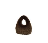 EFRJUWI Sacs doux demi-lune for femmes, sacs à main moelleux de styliste, petit fourre-tout luxe, d'hiver Pour automne hiver(Color5)