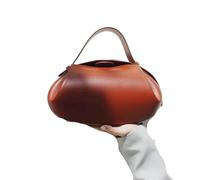 EFRJUWI Sacs messager décontractés et polyvalents en trois dimensions for femmes, petits sacs ronds sous les aisselles Pour Sacs Cours Lycee(Burgundy)