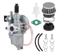 EFUTURETIME Carburateur Pocket Bike 49cc avec Filtre à Air pour 2 Temps 47cc-49cc Mini-motos, Dirt Bike Petit Moteur Mini-quads Motos pour Enfants