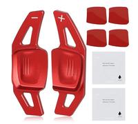 efuturetime Extension de Palettes de Changement de Vitesse au Volant, Shift Paddle Extension en Aluminium Compatible avec V_W, Rouge