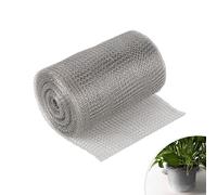 EFUTURETIME Filet en INOX, 12.5cm*12m, Maille Cuivrée Flexible, Grillage Anti Rongeur Limaces et Escargots, Protection de Semis Plante Jardin