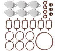 EFUTURETIME Jeux de Joints Collecteur Admission 32 mm Bouchon Clapet E46 | Compatible pour E87 E90 E91 E92 E93 E39 E60 E83 E53
