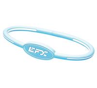 EFX Bracelet Silicone Ovale Noir/Rose-Noir-m - Lt Blue/White 7
