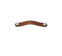 EFzkrtvm L'armoire en cuir alliage d'aluminium tire les boutons de tiroir | 96mm multicolore 128mm for l'usage de Cabinet et de meubles(Brown,128mm)