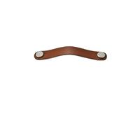 EFzkrtvm L'armoire en cuir alliage d'aluminium tire les boutons de tiroir | 96mm multicolore 128mm for l'usage de Cabinet et de meubles(Brown,96mm)